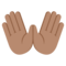 Open Hands - Medium emoji on Emojione